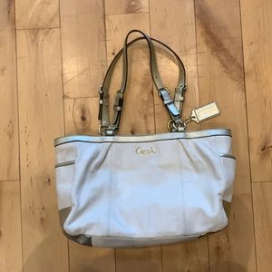 Coach Gallery Leather East West Tote